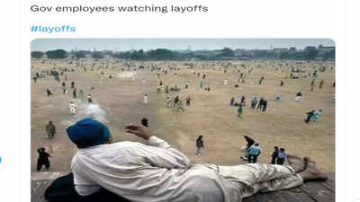 ‘Sarkari naukri supremacy’: Memes hail govt jobs as corporate layoffs continue unabated