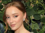 Phoebe Dynevor is a breath of fresh air during the photoshoot. 
