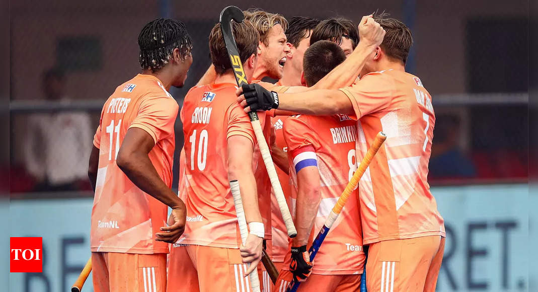 Holanda estableció un nuevo récord en la Copa Mundial de Hockey Masculino, superando a Chile 14-0 |  Noticias de hockey