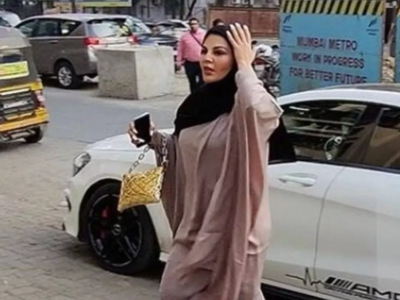 Rakhi Sawant allowed to go home on humanitarian grounds, leaves Amboli