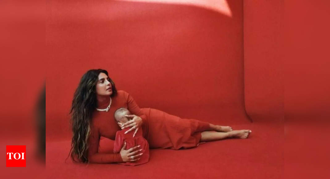Priyanka Chopra does her first magazine shoot with daughter Malti Marie Chopra Jonas, reveals why she opted for surrogacy – Deets inside – Times of India
