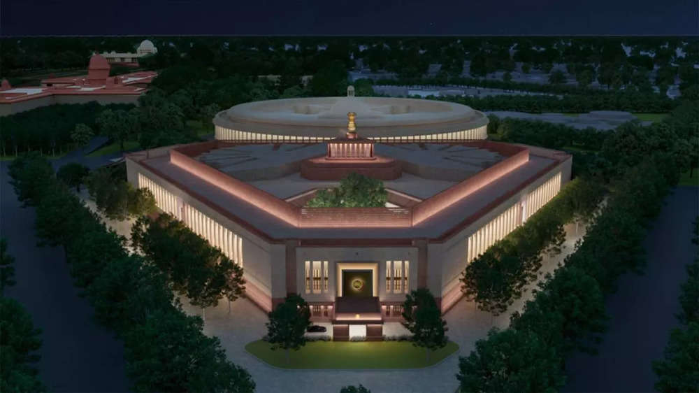 First look: Inside pictures of new Parliament building | The Times of India