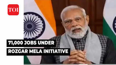 PM virtually distributes about 71,000 appointment letters under the Rozgar Mela initiative