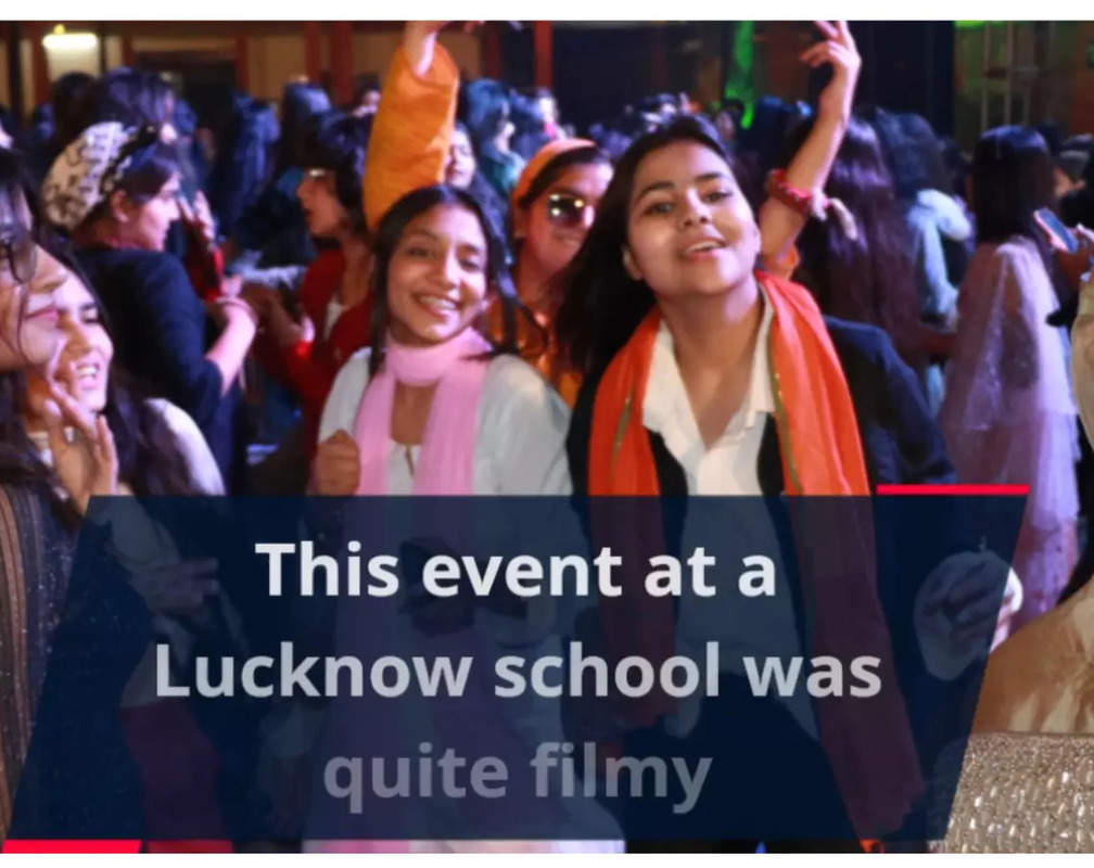 
This event at a city school was quite filmy
