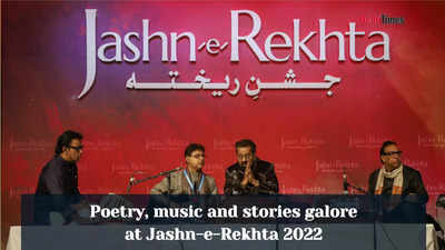 Poetry, music and stories galore at Jashn-e-Rekhta 2022
