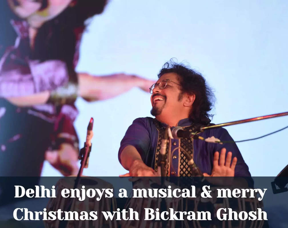
Delhi enjoys a musical & merry Christmas with Bickram Ghosh
