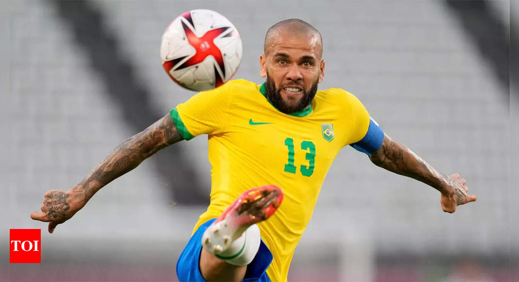 Brazil’s Dani Alves detained on suspicion of sexual assault | Football News – Times of India