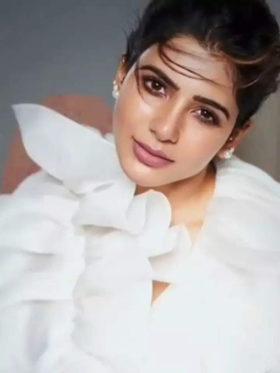 10 stunning pictures of Samantha in white | Times of India