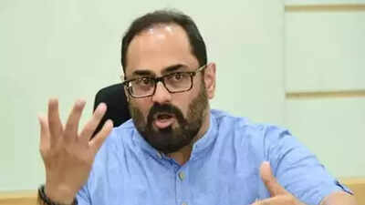 Union minister Rajeev Chandrasekhar uses Pfizer CEO’s video to target Congress