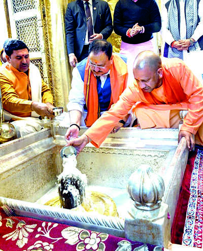 Nadda: Under Modi’s leadership, Yogi govt has emerged as ‘HIRA’