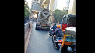 Pune: 25-year-old motorcyclist crushed by dumper on Nal Stop flyover