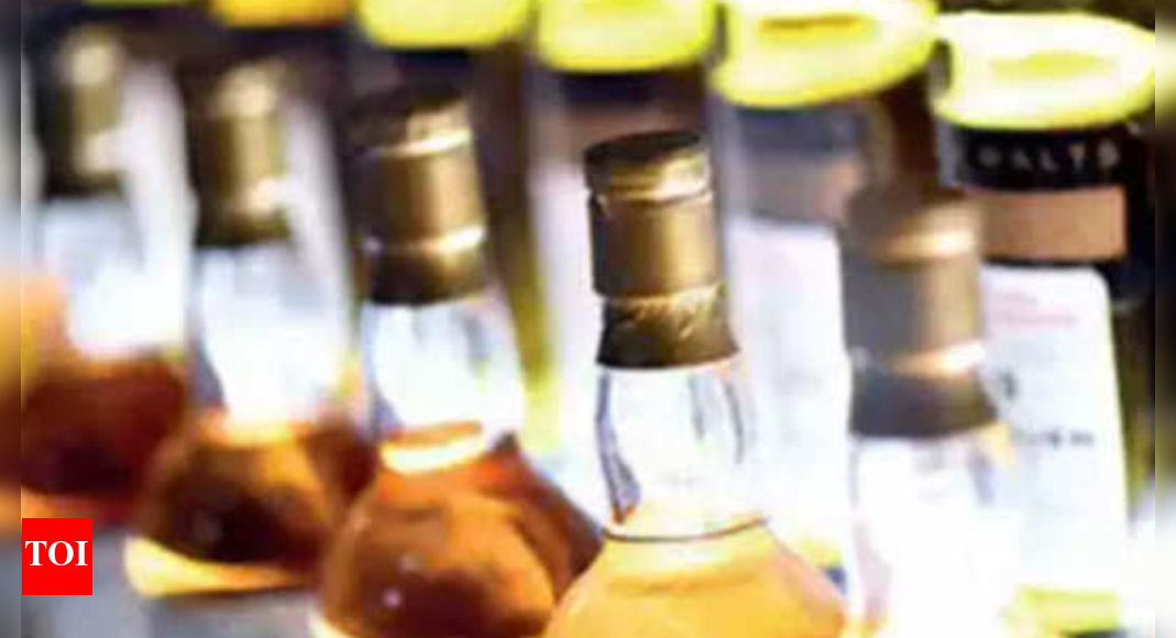 Goa Liquor bottles worth crores seized Goa News Times of India