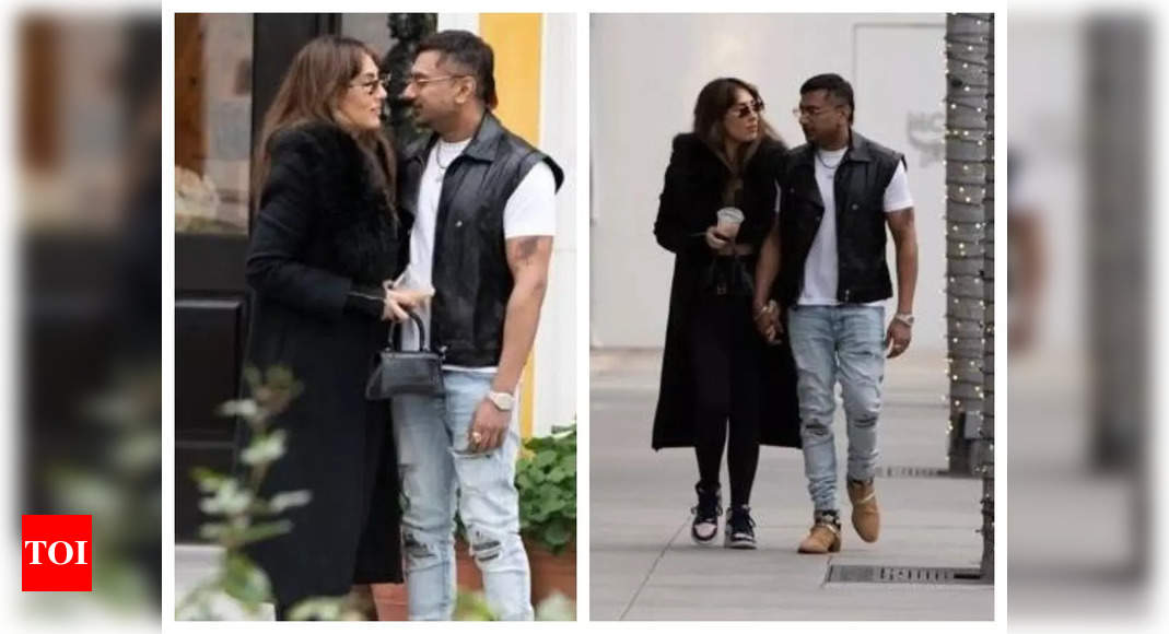 Honey Singh and girlfriend Tina Thadani’s mushy photos from LA go viral! | Hindi Movie News