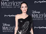 Angelina at the premiere of 'Maleficent: Mistress of Evil' in California, in 2019.