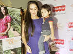 Tara Sharma with son