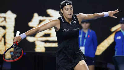 'Stressed' Caroline Garcia fights back to avoid Australian Open shock