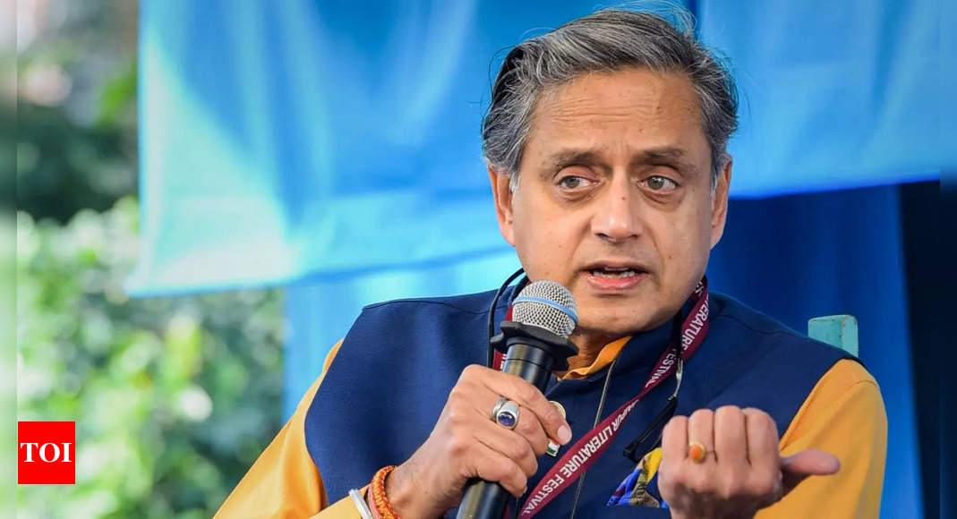 Every party has some factionalism, but look at bigger picture: Shashi Tharoor | India News – Times of India