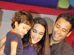 Tara Sharma with family