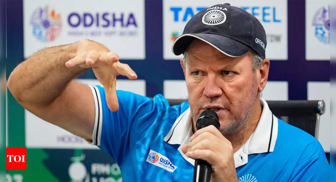 Hockey World Cup: All the pressure is on India, says coach Graham Reid | Hockey News – Times of India