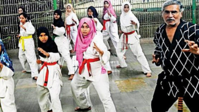 Smash hit: Girls kick down barriers through martial arts