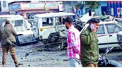 9 injured in Jammu blasts ahead of Rahul’s Yatra