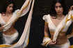 These pictures of Janhvi Kapoor in white-gold saree are breaking the internet 