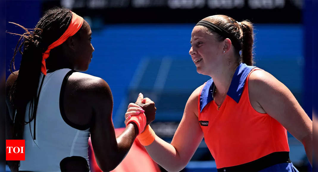 Jelena Ostapenko knocks out Coco Gauff to reach Australian Open quarters | Tennis News