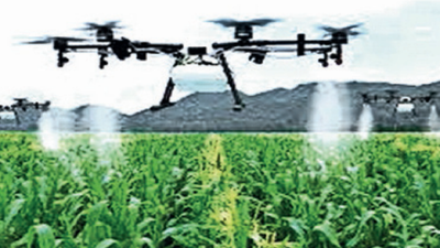 Govt to use drones for farming in 120 RBK limits of Vizianagaram district