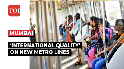 Watch: Mumbai falls in love with metro rides, 2A and 7 off to a flying start