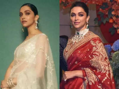 10 hottest saris from 'Pathaan' actress Deepika Padukone's closet
