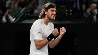 Tsitsipas holds off Sinner in thriller to reach Australian Open