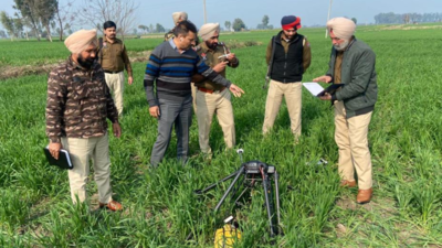 Heroin-carrying drone shot down near India-Pakistan border in Punjab's Amritsar, two arrested