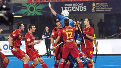 Hockey World Cup: Spain beat Malaysia in penalty shootout in first crossover match, face Australia in quarter-finals