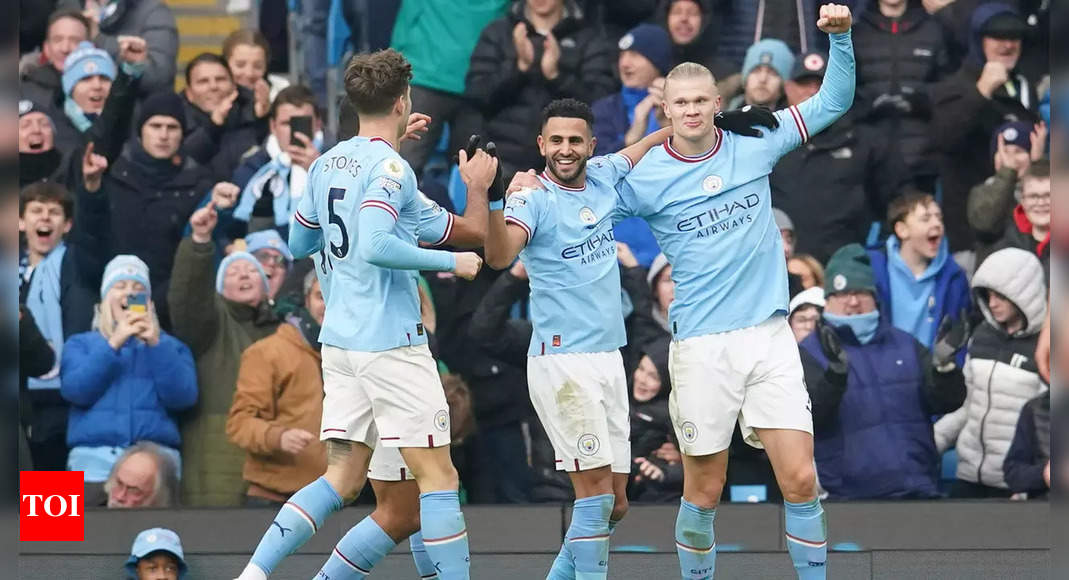 EPL: Haaland fires another hat-trick to earn Man City comfortable win over Wolves | Football News – Times of India