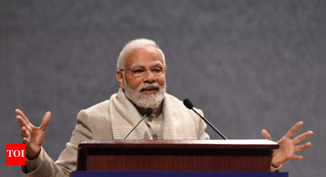 Use emerging technologies, beef up traditional policing, Modi advises DGPs, IGPs | India News – Times of India