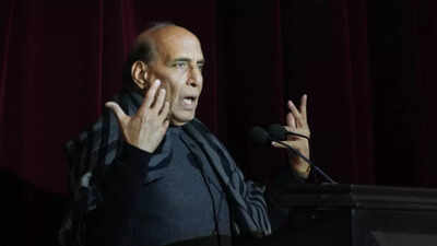 With Bharat Jodo, Rahul creating hatred, defaming India : Defence minister Rajnath Singh