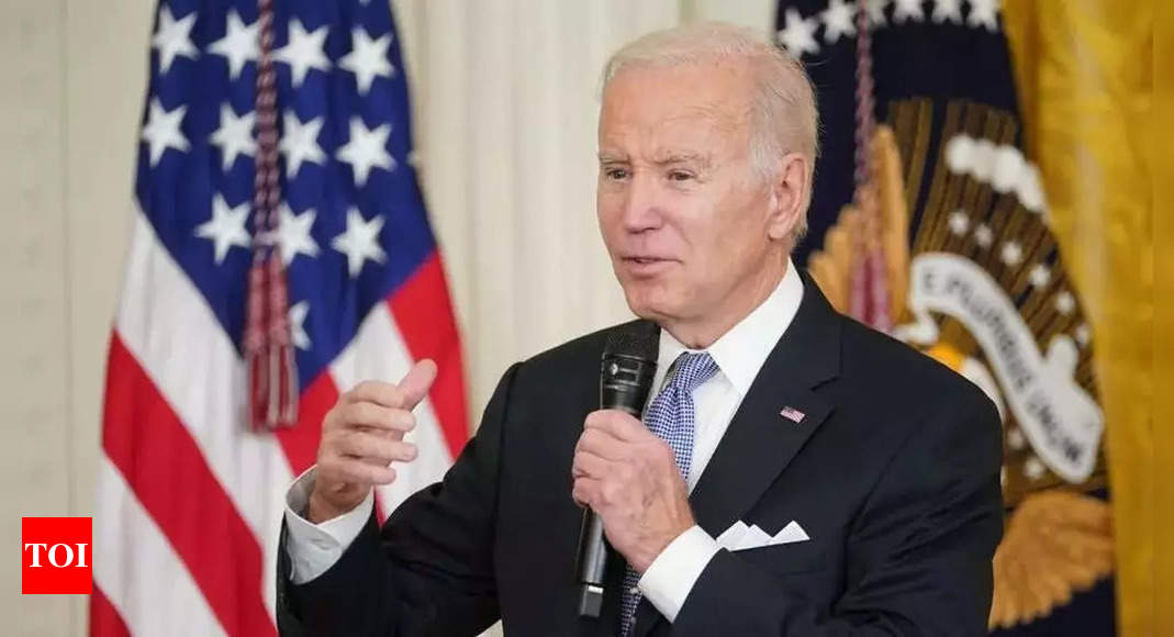 US President Joe Biden orders US flags lowered for California shooting victims – Times of India