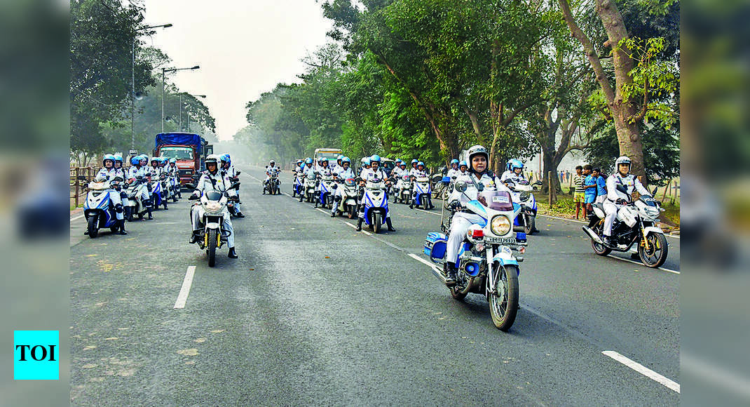 रेड रोड गणतंत्र दिवस परेड कोलकाता पुलिस में महिला शक्ति का प्रदर्शन करने के लिए तैयार |  कोलकाता समाचार – टाइम्स ऑफ इंडिया
