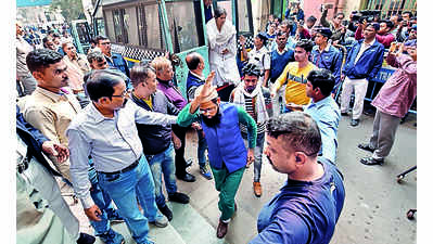 Clash with cops: Bail denied, ISF MLA & 17 others in police custody