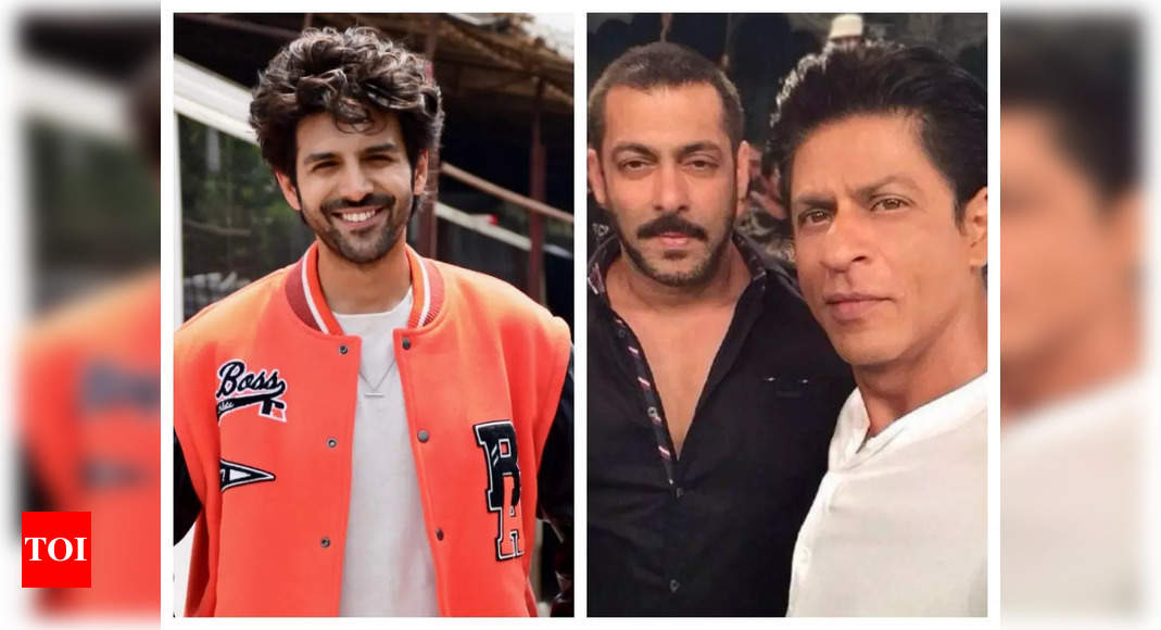 Here’s what happened when Kartik Aaryan visited Shah Rukh Khan and Salman Khan’s house in Mumbai for the first time – Times of India