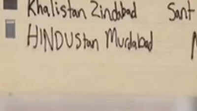 Khalistani supporters vandalise Hindu temple in Australia