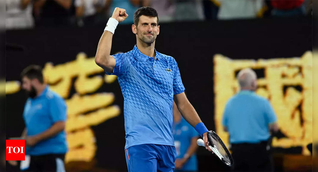 Flawless Djokovic dismantles De Minaur to storm into Australian Open quarter-final | Tennis News – Times of India