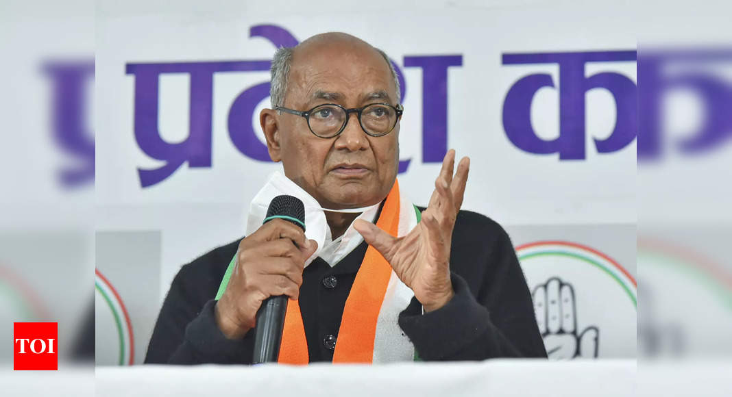 Congress distances itself from Digvijaya’s remarks on surgical strikes | India News – Times of India