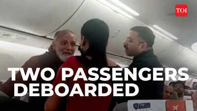 Watch: Passenger harasses cabin crew on SpiceJet flight