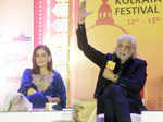 Celebs attend a literary fest