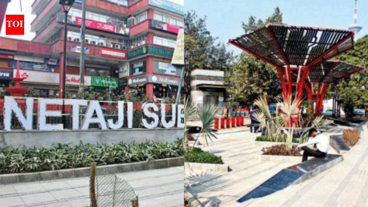 Walk the talk: Delhi's Rithala Road dons new look | Delhi News - The ...