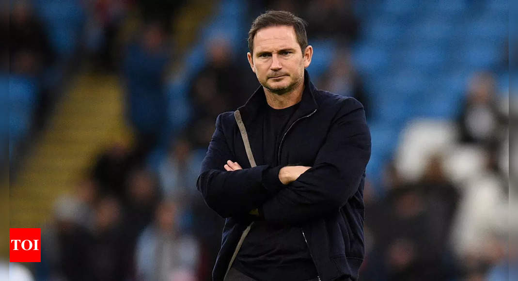 Frank Lampard sacked as boss of troubled Everton | Football News – Times of India