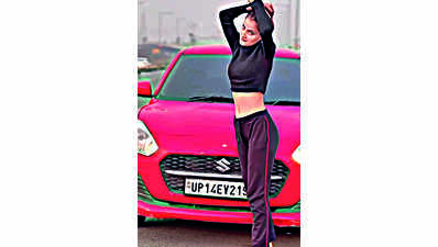 Stunt biker, road dancer face police music
