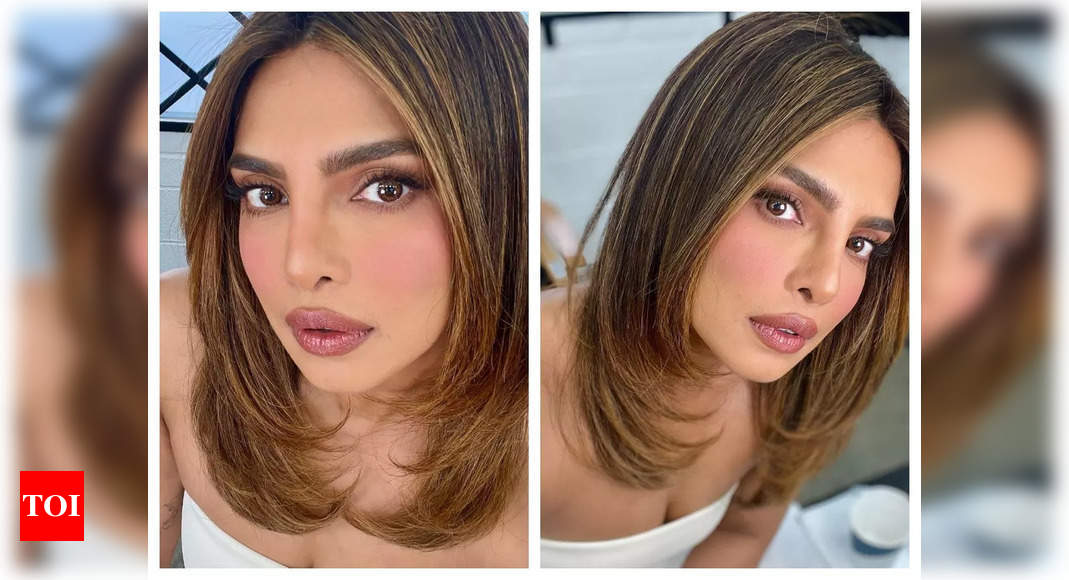 Priyanka Chopra shares ultra-glam selfies on Instagram; fans call her ‘gorgeous’ – see photos – Times of India