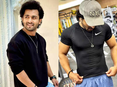 Daddy-to-be Shoaib Ibrahim flaunts his abs in a black tee at the gym, encourages fans to 'stay focused'